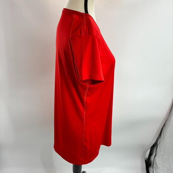 Nike Women’s L Ohio State Buckeyes T Shirt Red Short Sleeve Athletic Tee - Picture 3 of 6